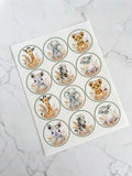 Boho Jungle Pre-Cut Icing Sheet
