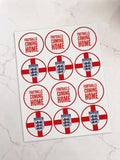 England Football Pre-Cut Icing Sheet