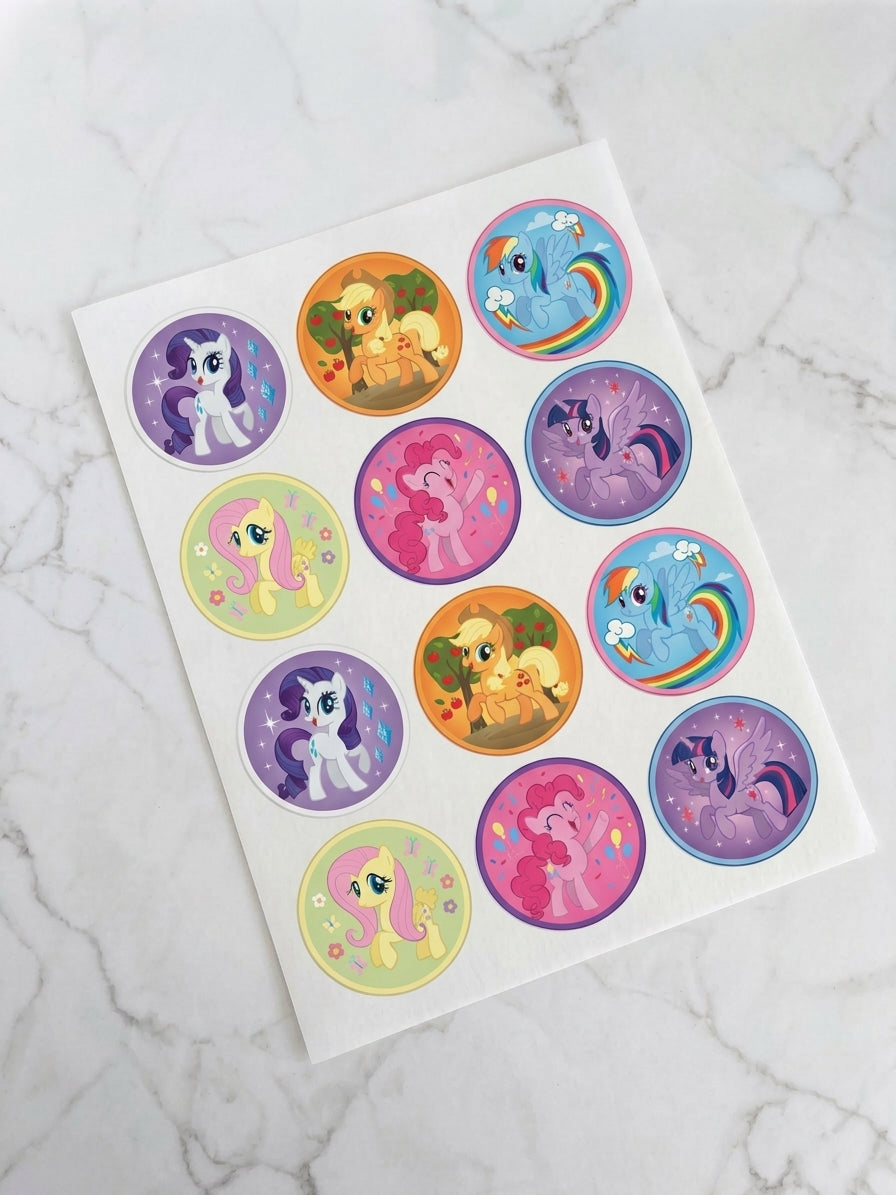 My Little Pony Pre-Cut Icing Sheet