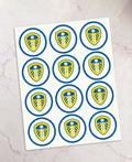 Leeds United Football Club Pre-Cut Icing Sheet