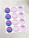K-Pop Huntrix Pre-Cut Icing Sheet