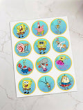 Spongebob Pre-Cut Icing Sheet