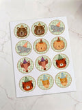 Jungle Animal Pre-Cut Icing Sheet